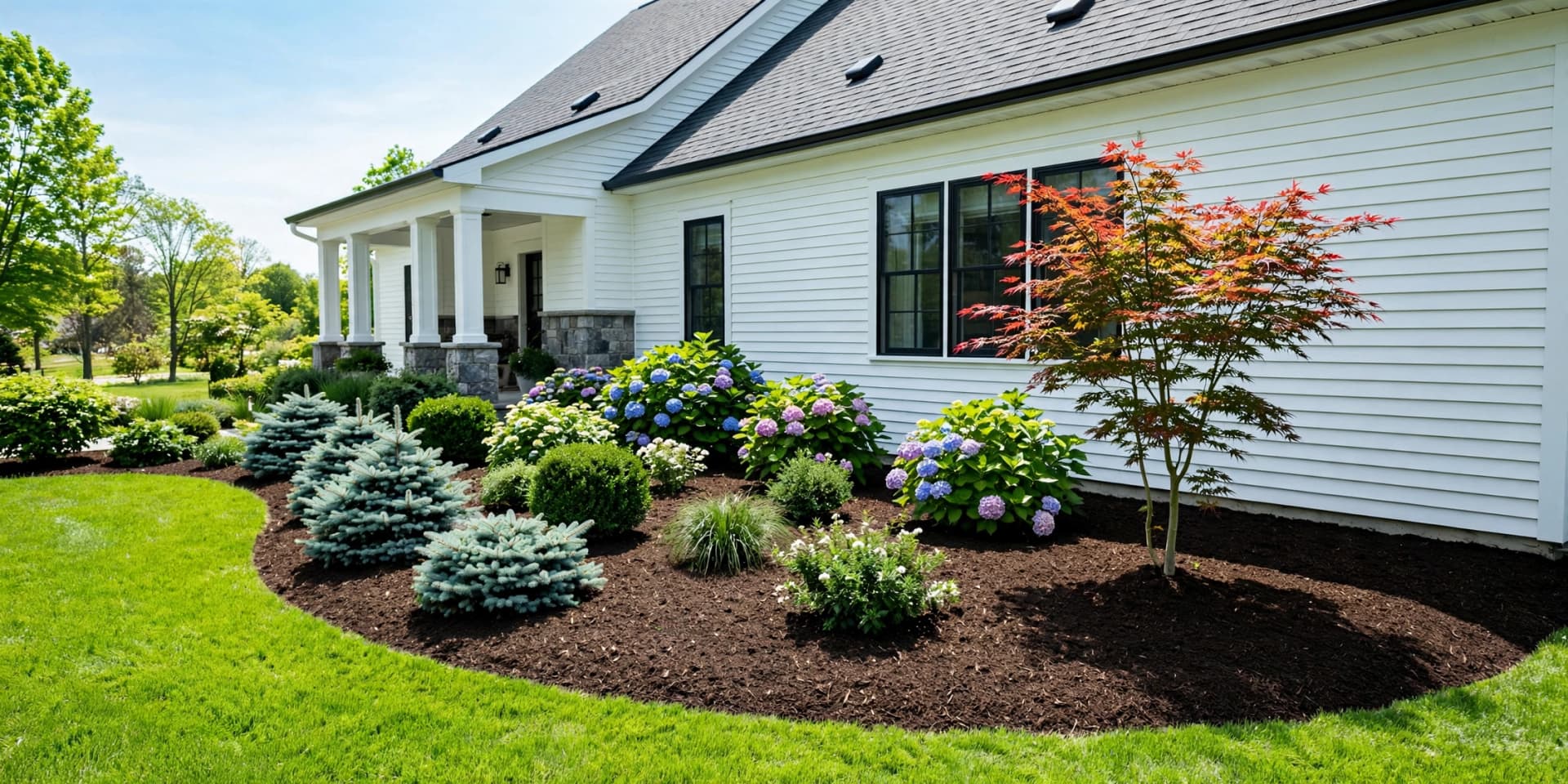 Mulch at the Depth That Helps