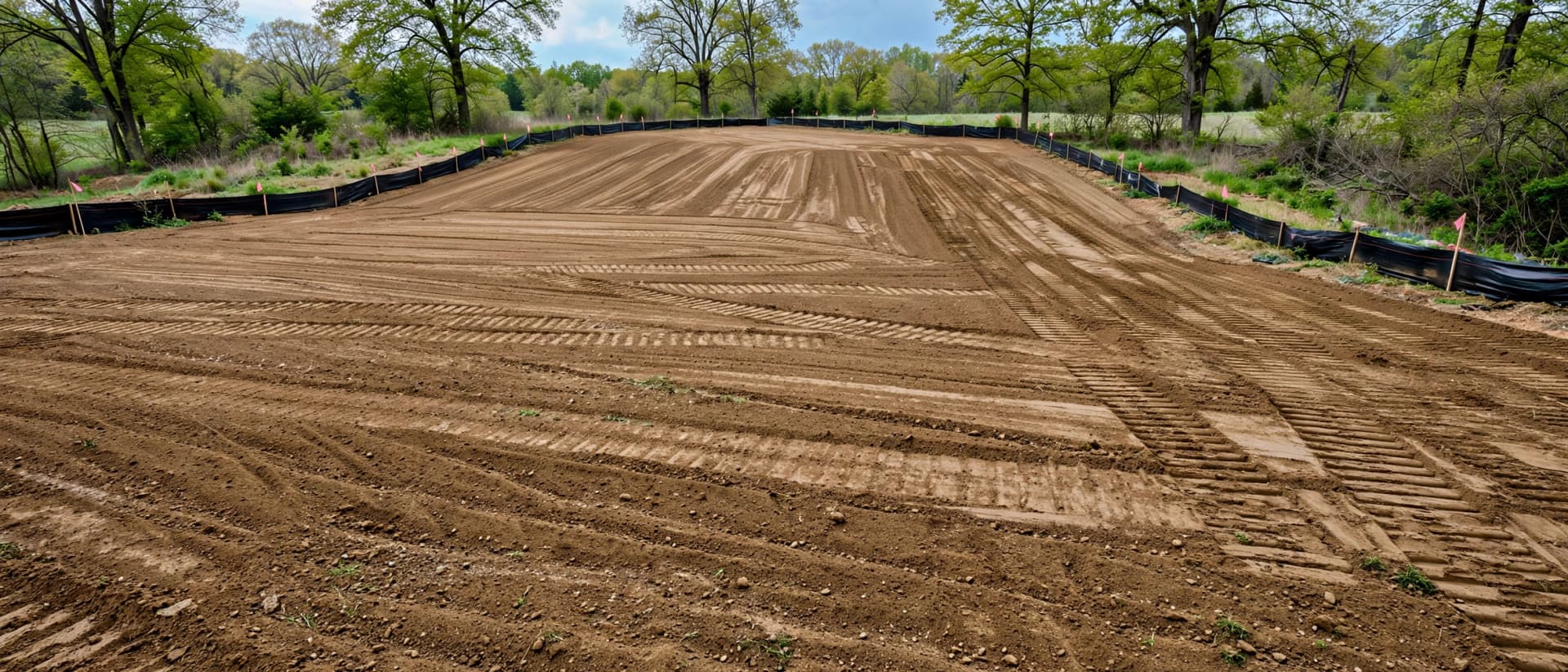 Shape the Ground Before Building Above It